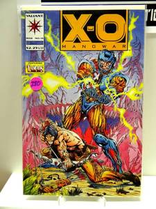lot 280 image: 1992 X-O MANOWAR #14 VALIANT - BAGGEDBOARDED $