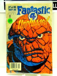 lot 284 image: Marvel Fantastic 4 Unplugged Issue 1 September 1995 $$$