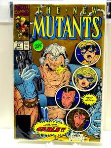 lot 285 image: NEW MUTANTS 87 FIRST APPEARANCE OF CABLE & STRYFE Gold Cover $$$