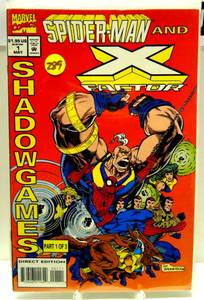 lot 289 image: Spider-Man And X-Factor Comic 1 Cover A First Print Kurt Busiek Pat Broderick (1994) $$