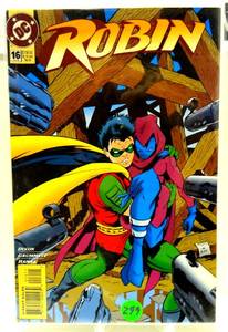 lot 299 image: Robin (1993 series) #16 in Near Mint condition. DC comics