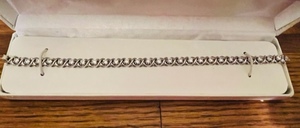 lot 4 image: &nbsp.925 STERLING SILVER BRACELET - 8