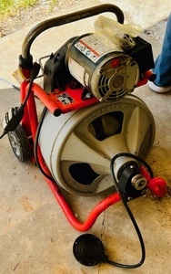 lot 3 image: RIGID ELECTRIC PORTABLE DRAIN CLEAN MODEL R-400
