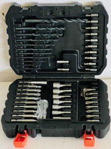 lot 19 image: BLACK &amp DECKER SET OF NUT DRIVER BITS  SCREWDRIVER BITS  DRILL BITS