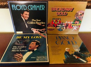 lot 116 image: LOT OF 4 ASSORTED RECORD ALBUMS including READERs DIGEST MARIO LANZA &amp FLOYD CRAMER