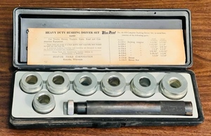 lot 90 image: BLUE-POINT HEAVY DUTY BUSHING DRIVER SET NO. A-158 by SNAP-ON TOOL CORP