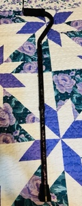 lot 208 image: CAREX ADJUSTABLE HEIGHT WALKING CANE