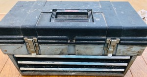 lot 284 image: STACK-ON TOOLBOX wTWO DRAWERS &amp CONTENTS INCLUDED