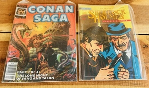 lot 296 image: CONAN SAGA #39 &amp Sherlock Holmes CASEBOOK #2
