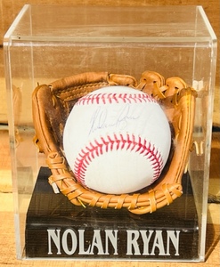 lot 7 image: RAWLINGS OFFICIAL MLB AUTOGRAPHED by NOLAN RYAN BASEBALL