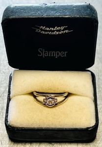 lot 19 image: Harley Davidson STAMPER RING (POSSIBLY SIZE 6-7)