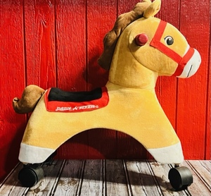 lot 67 image: Radio Flyer Rolling Horse 22x21