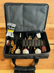 lot 156 image: Vintage Dart Set &amp Accessories in Lakewood Case