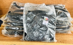 lot 207 image: 13 New XL Fruit of the Loom Lofteez Black Tee-Shirts