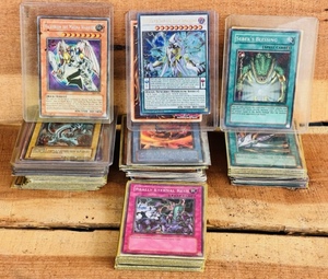 lot 209 image: Big Lot of 1996 Yu-Gi-Oh Cards- Some With Foil Type Fronts