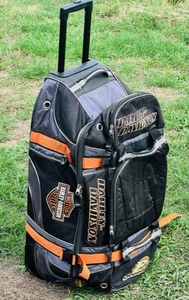 lot 241 image: Large Roll-Around Harley Davidson Screaming Eagle Luggage