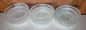 lot 47 image: LOT OF GLASS DESSERT BOWLS IN STYLE SHOWN.