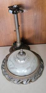 lot 51 image: VINTAGE STYLE LAMP AS SHOWN.