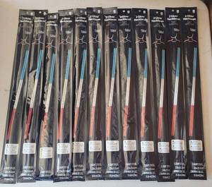 lot 55 image: LOT OF 12 NEW GLOW IN THE DARK NECKLACES AS SHOWN.