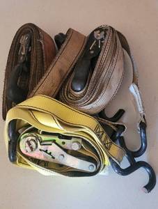 lot 60 image: LOT OF STRAPS AS SHOWN.