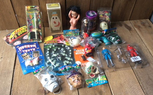 lot 9 image: Novelty Toy Lot - Horror Toys Aliens Ghosts Power Rangers