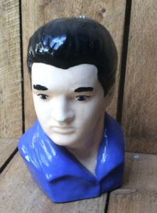 lot 17 image: Elvis Presley Bust Statue
