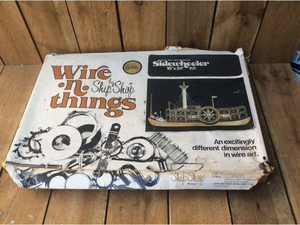 lot 39 image: Ship Shop Wire N Things Sidewheeler 16 x 24 Kit
