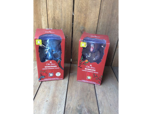 lot 84 image: Old Spice Krakengard Figurine Deodorant Holder - Old Spice Bearglove Figurine Deodorant Holder
