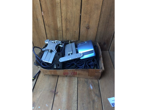 lot 88 image: TV Mounts - Polaroid Camera - Assorted AV Cables