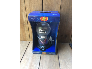 lot 47 image: Star Wars Jelly Belly Stormtrooper Dispenser Death Star (In Original Package)