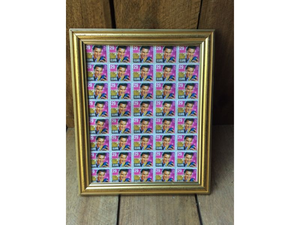 lot 49 image: USPS Elvis Presley USA Stamps 1992 Full Sheet of 40 stamps