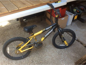 lot 92 image: Kent 18 Rampage BMX Freestyle Kids Bicycle