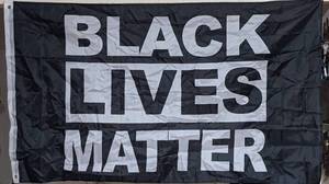 lot 113 image: 5 x 34 Black Live Matter Flag