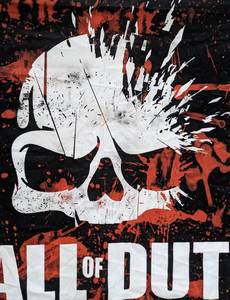 lot 112 image: 5 x 34 Call of Duty Flag