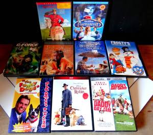 lot 23 image: DVD COLLECTION OF 9 DISNEYCHILDREN THEMED TITLES