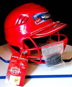 lot 24 image: RAWLINGS COOLFLO BATTING HELMET - NEW WITH TAGS $$