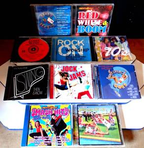 lot 25 image: MUSIC CD COLLECTION - LOT OF 10 MUSIC COLLECTIONS CDs