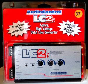 lot 37 image: Audiocontrol Lc2i 2-Channel Line Out Converter And Subwoofer Control - $$$ SEALED