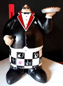 lot 51 image: PASTRY SERVING WAITER - UNIQUE RESIN DESIGN $$