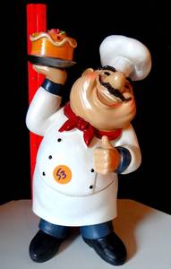 lot 53 image: FUN LOVING RESIN PASTRY CHEF