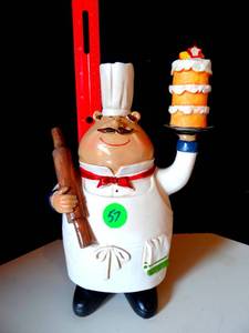 lot 57 image: ROLLY POLEY PASTRY CHEF - BIG SMILE, BIGGER CAKE