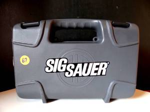 lot 67 image: SIG SAUER GUN CASE AS SHOWN