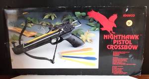 lot 71 image: EDGECO NIGHTHAWK PISTOL CROSSBOW - NIB