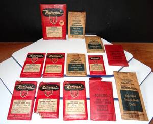 lot 98 image: VINTAGE LOT OF HIGH SPEED STRAIGHT SHAFT DRILL BITS - VARIOUS SIZES