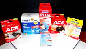 lot 116 image: LOT OF FIRST AID PRODUCTS AS SHOWN