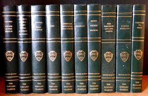 lot 143 image: Lot of 10 HARVARD CLASSICS Deluxe Registered Edition Set P. F. Collier (1962 - 3RD EDITION) $$$