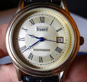 lot 147 image: BEAUTIFUL STAUER 17961 Metropolitan  Jaeger Watch - WORKS
