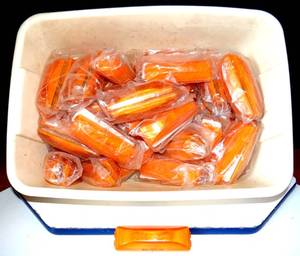 lot 153 image: LARGE BIN FULL OF SAE P2PC 98 REFLECTOR BADGES
