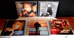 lot 187 image: MUSIC CD COLLECTION - LOT OF 5 BARBARA STREISAND CDs