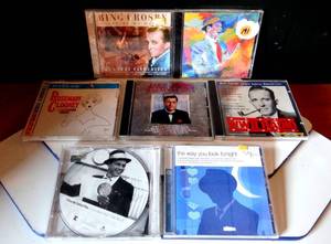 lot 191 image: MUSIC CD COLLECTION - LOT OF 7 SWOONER CDs - SINATRA, CROSBY, COLE & MORE